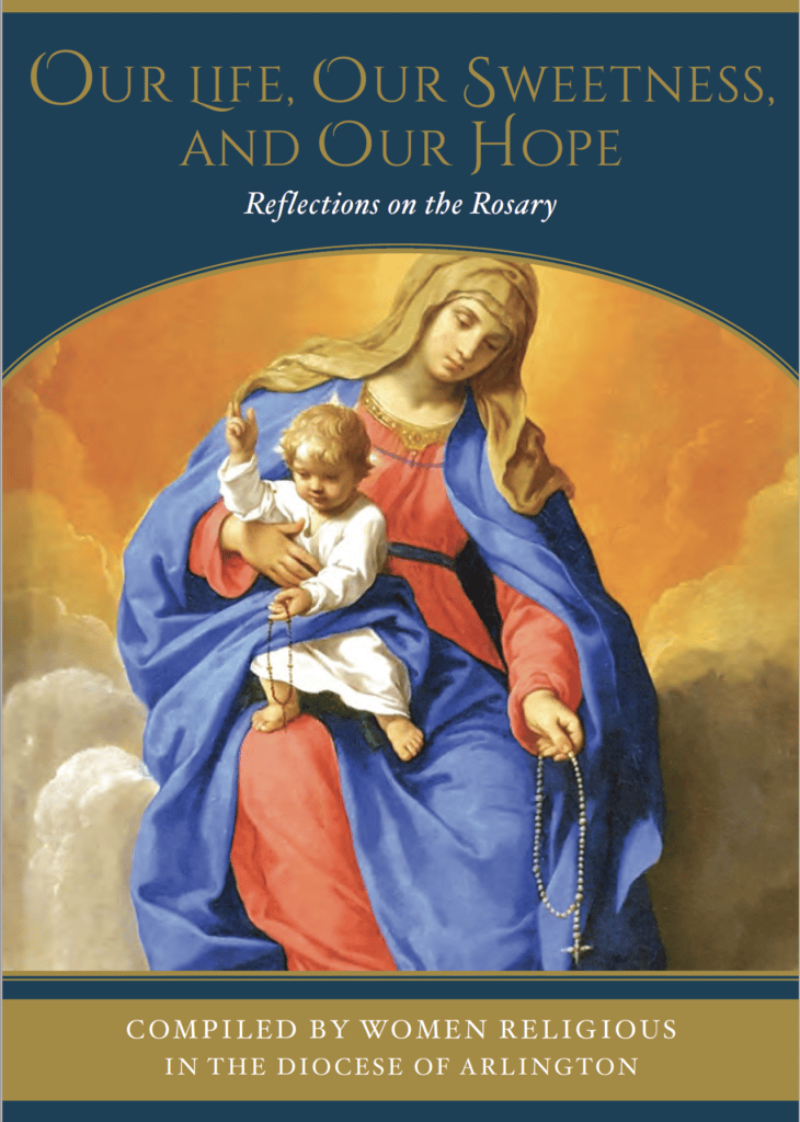 Reflections on the Rosary in English cover